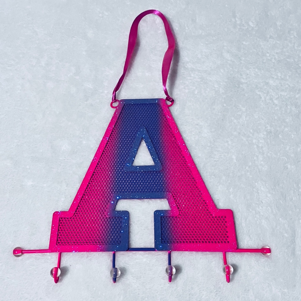 Claires Girls Womens Accessories Hanger Hanging Jewelry Holder Letter A